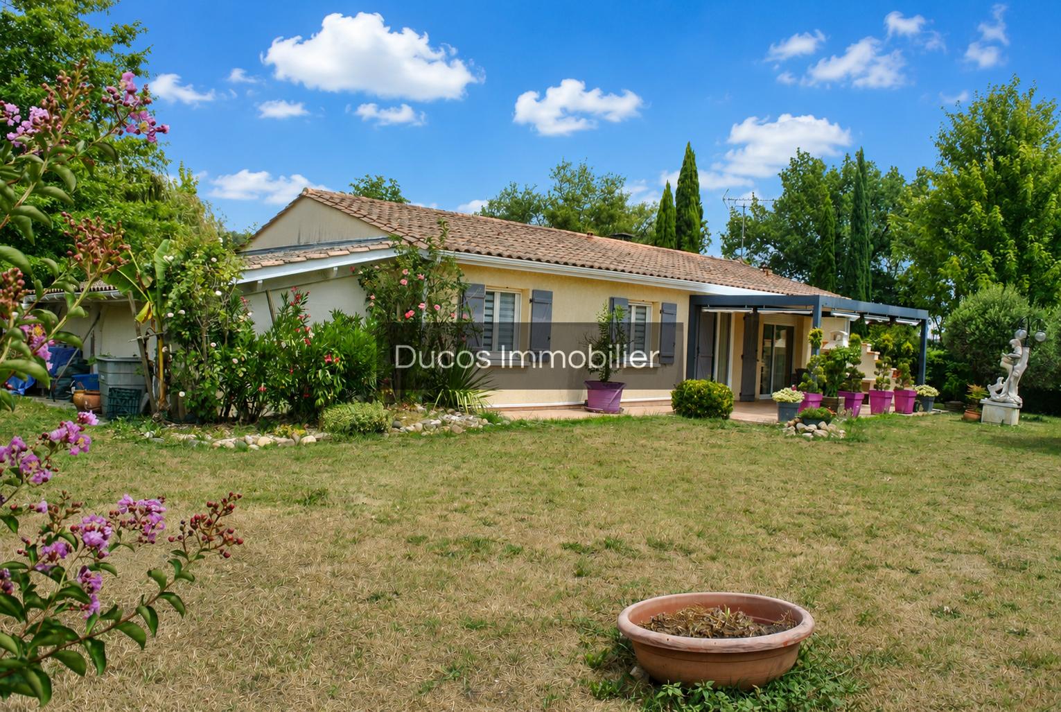 Maison de plain pied 4 chambres