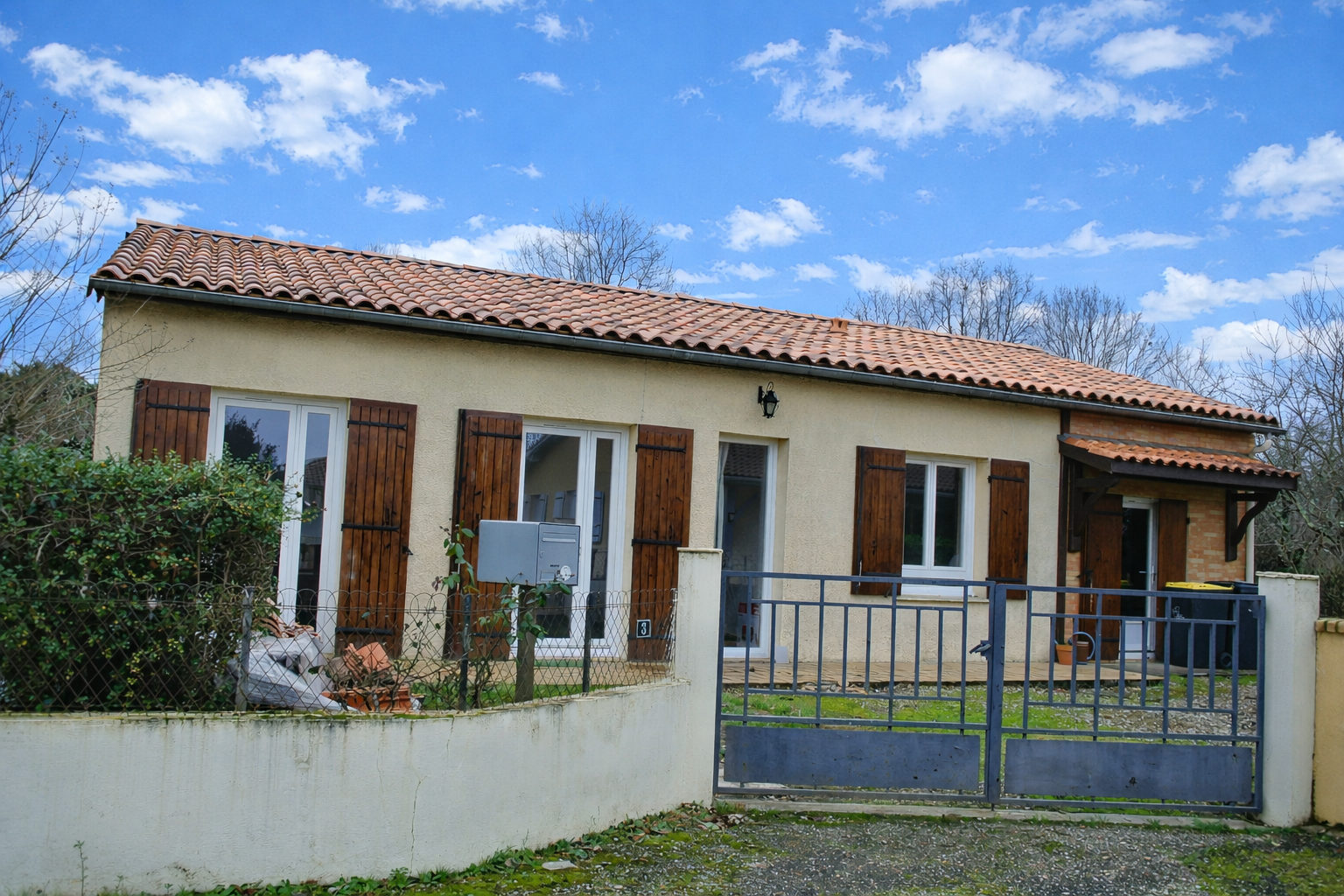 Maison dans un quartier calme