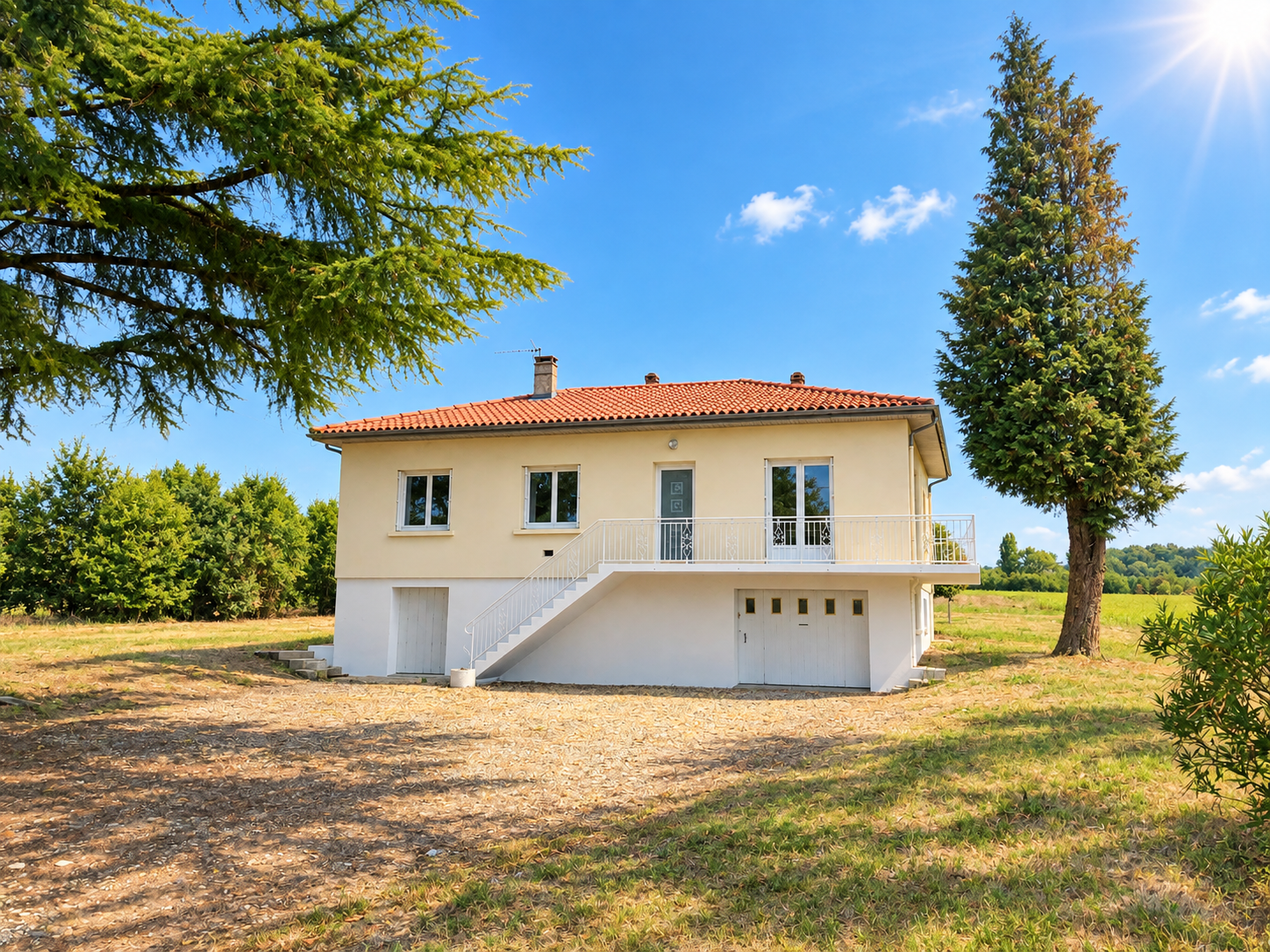 A louer à AURIAC SUR DROPT Maison inidividuelle