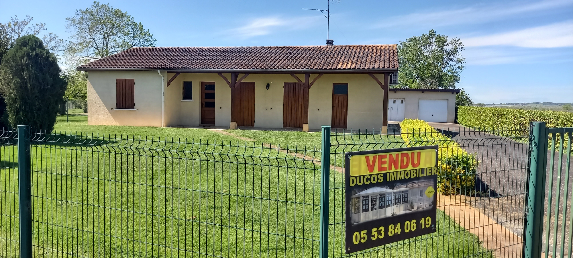 Maison de plain pied proche de Marmande