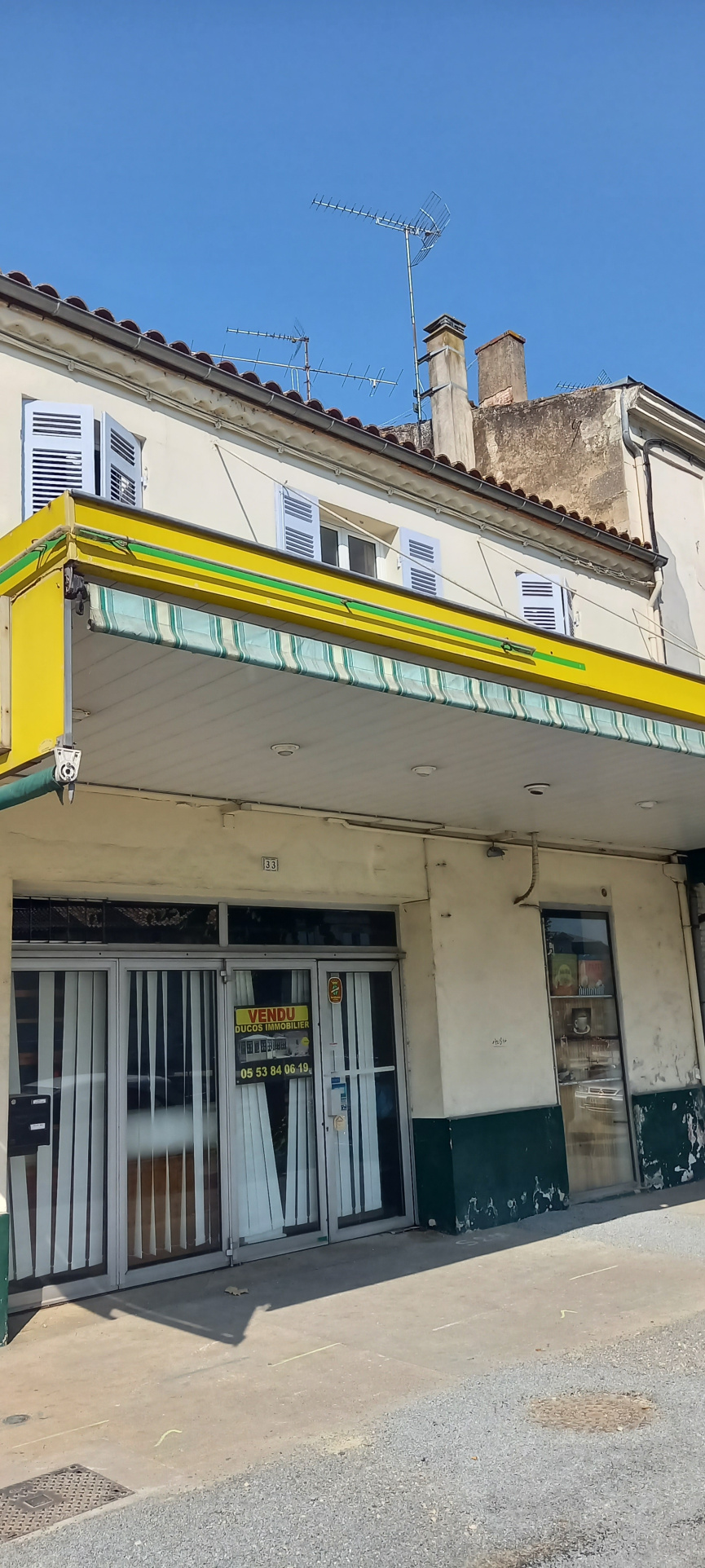Local commercial et appartement avec jardin a Marmande