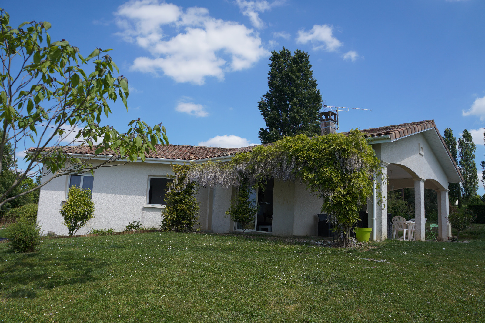 Maison sur sous sol proche de Marmande