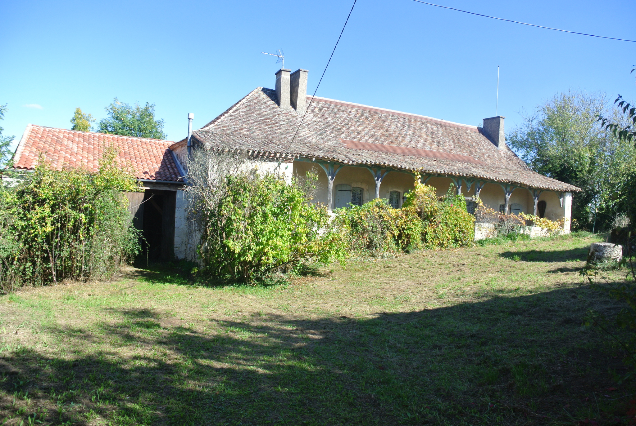 A 15 minutes de Marmande propriété avec 8 hectares de terres