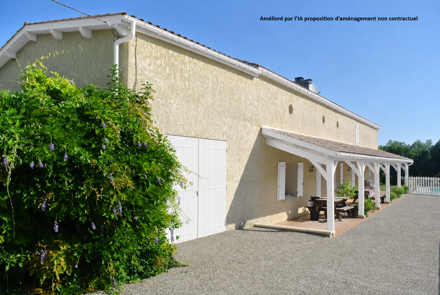 Maison a 10 minutes de marmande avec 1,5 hectares